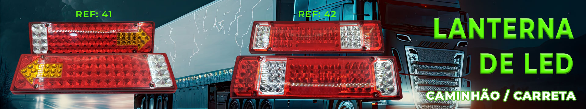 lanterna led caminhao