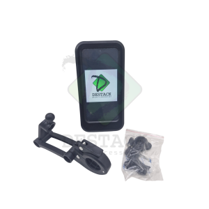 Suporte Carregador com Garra Para Celular Moto Universal Com Usb