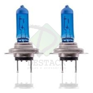 LÂMPADA SUPER BRANCA H7 - 12V 55W PAR (CX ACRILICO)
