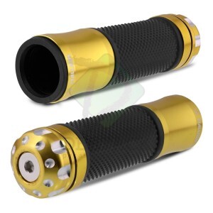 MANOPLA PARA MOTO DOURADA
