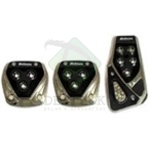 PEDALEIRA DE CARRO ESPORTIVA - PRETA