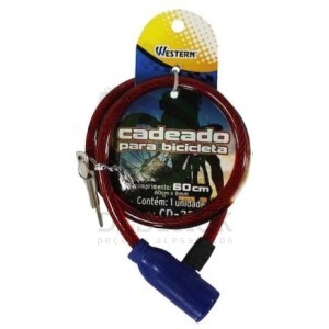 TRAVA DE BICICLETA / MOTO - C/ 2 CHAVES
