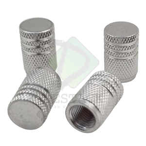 TAMPA VÁLVULA DE PNEU - PRATA