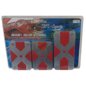 PEDALEIRA DE CARRO ESPORTIVA -VERMELHO